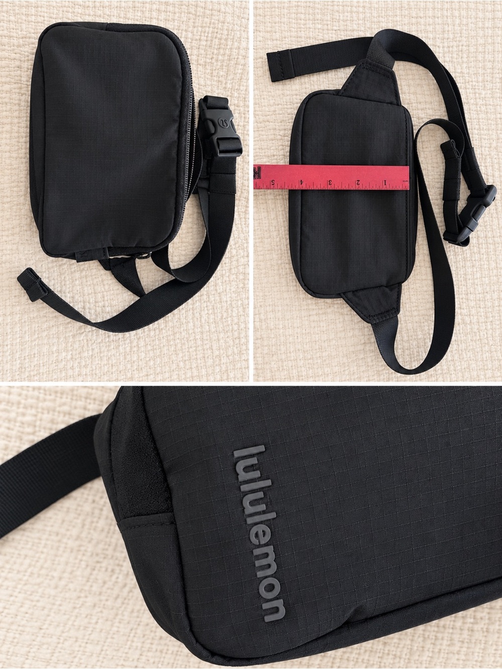 lululemon Mini Everywhere Belt Bag – Black – Brand New